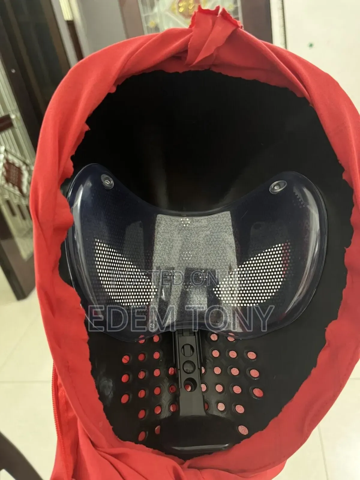 Spiderman Mask Helmet Wearable Remote Eyes Cosplay Costume Party