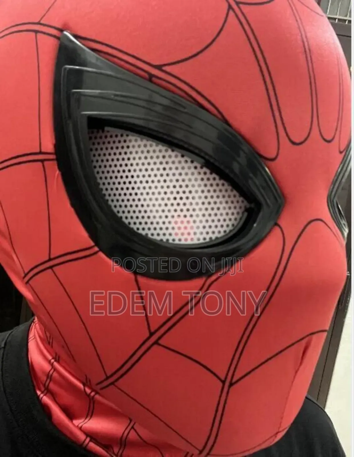 Spiderman Mask Helmet Wearable Remote Eyes Cosplay Costume Party