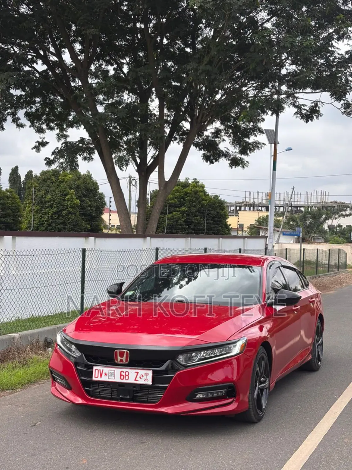 Honda Accord Sport 2018 Red