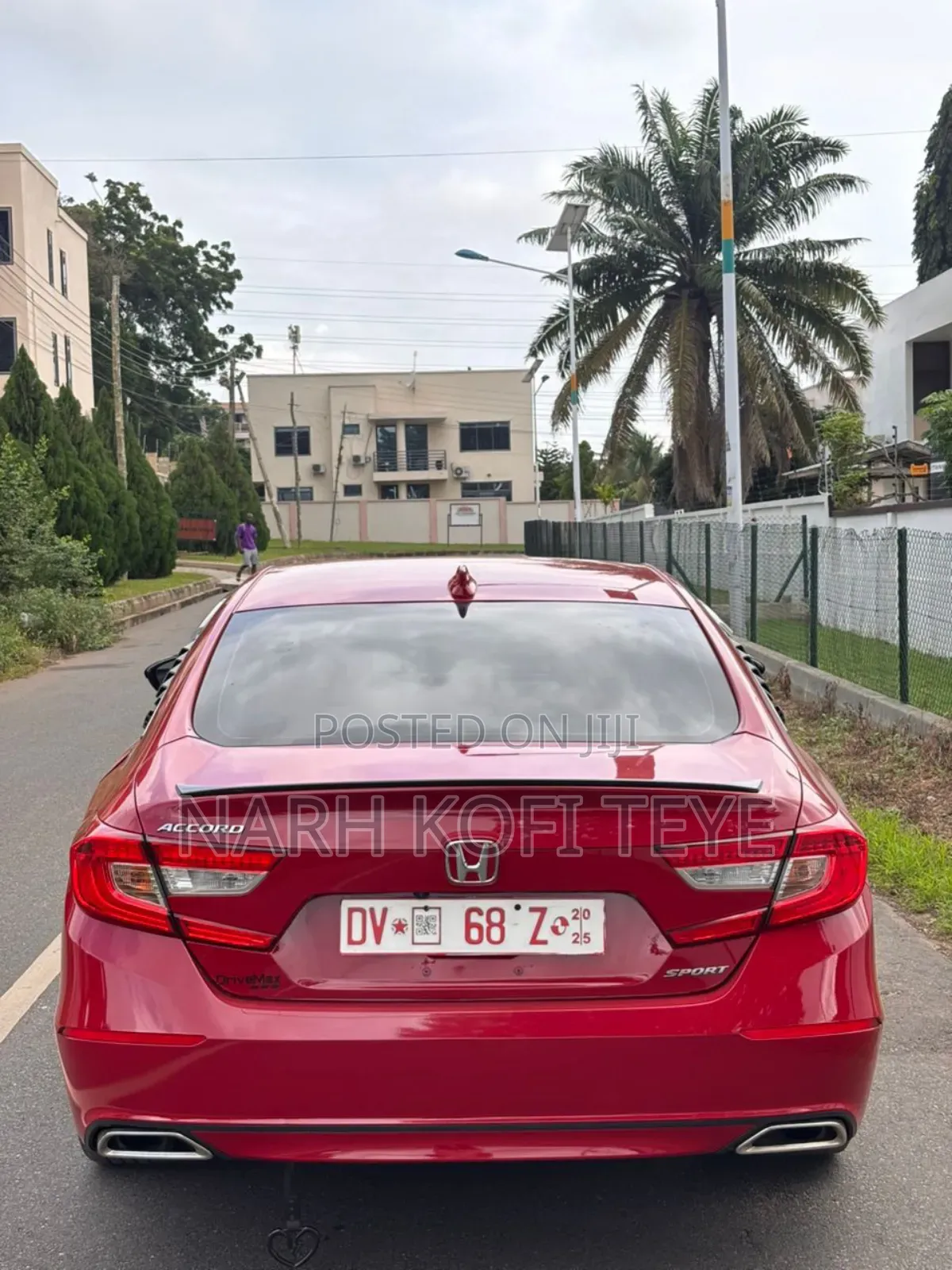 Honda Accord Sport 2018 Red