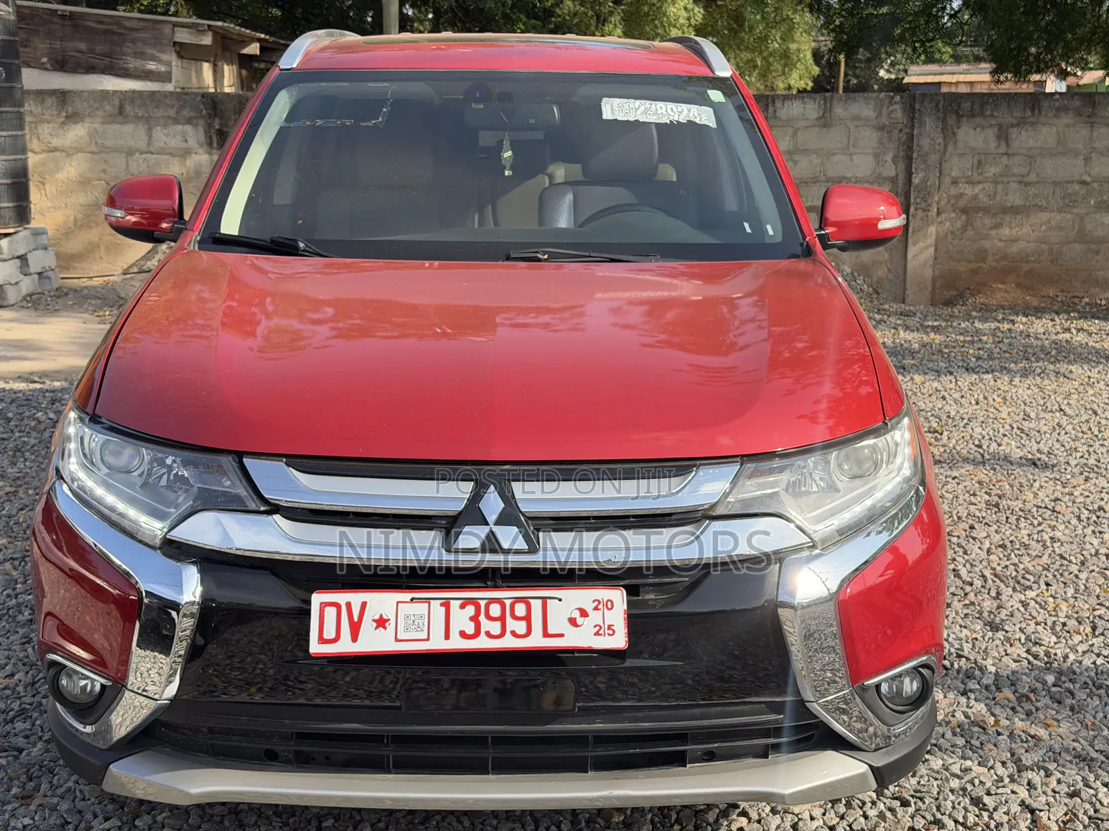 Mitsubishi Outlander 2017 Burgundy