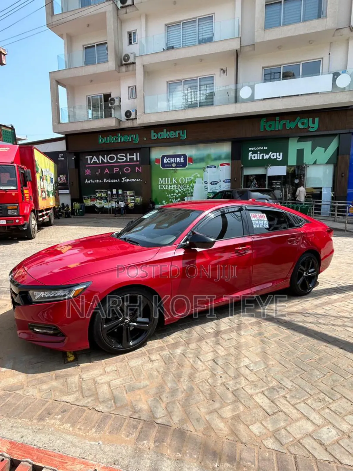 Honda Accord Sport 2018 Red