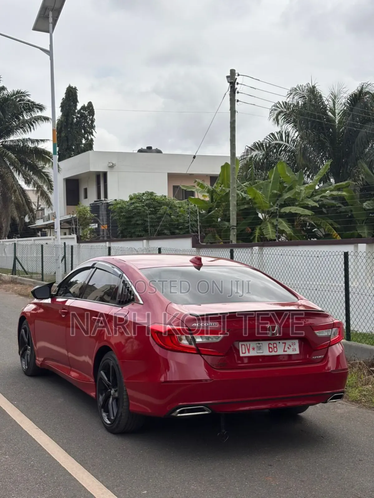 Honda Accord Sport 2018 Red