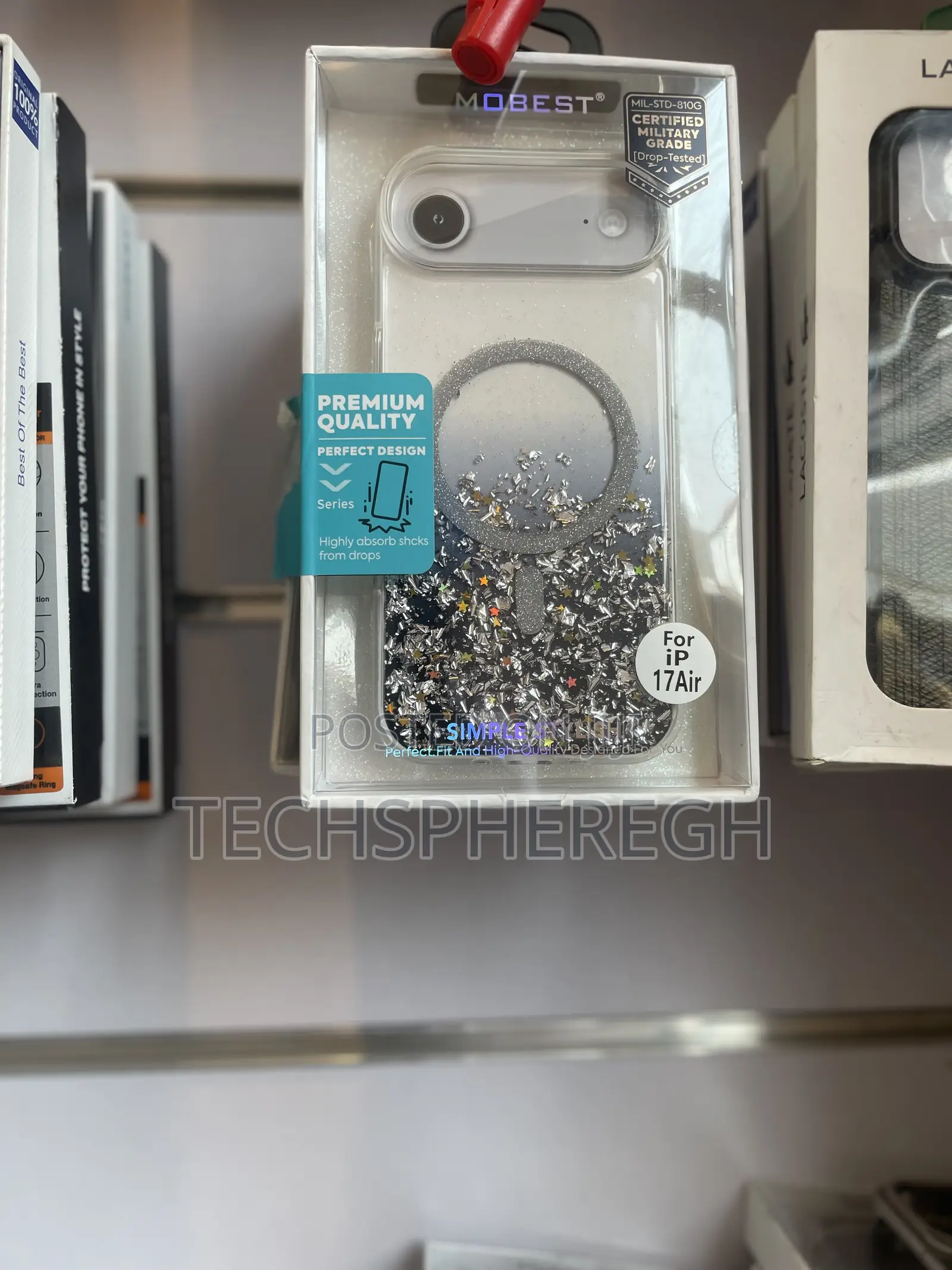Mobest Military-Grade Glitter Case for iPhone 17 Air