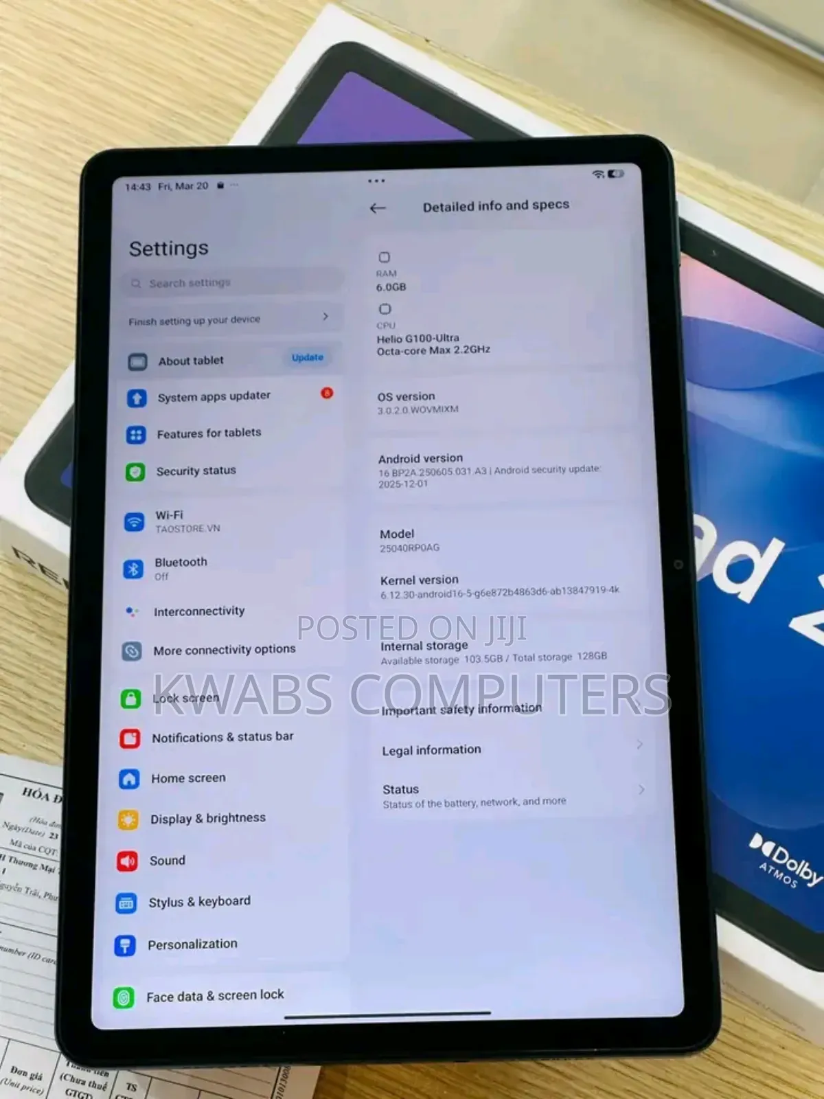 New Xiaomi Mi Pad 2 64 GB Black