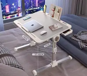 Foldable Laptop Desk for Bed Adjustable Table Breakfast Tray Desk
