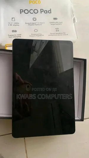 Xiaomi Poco Pad 256 GB Black