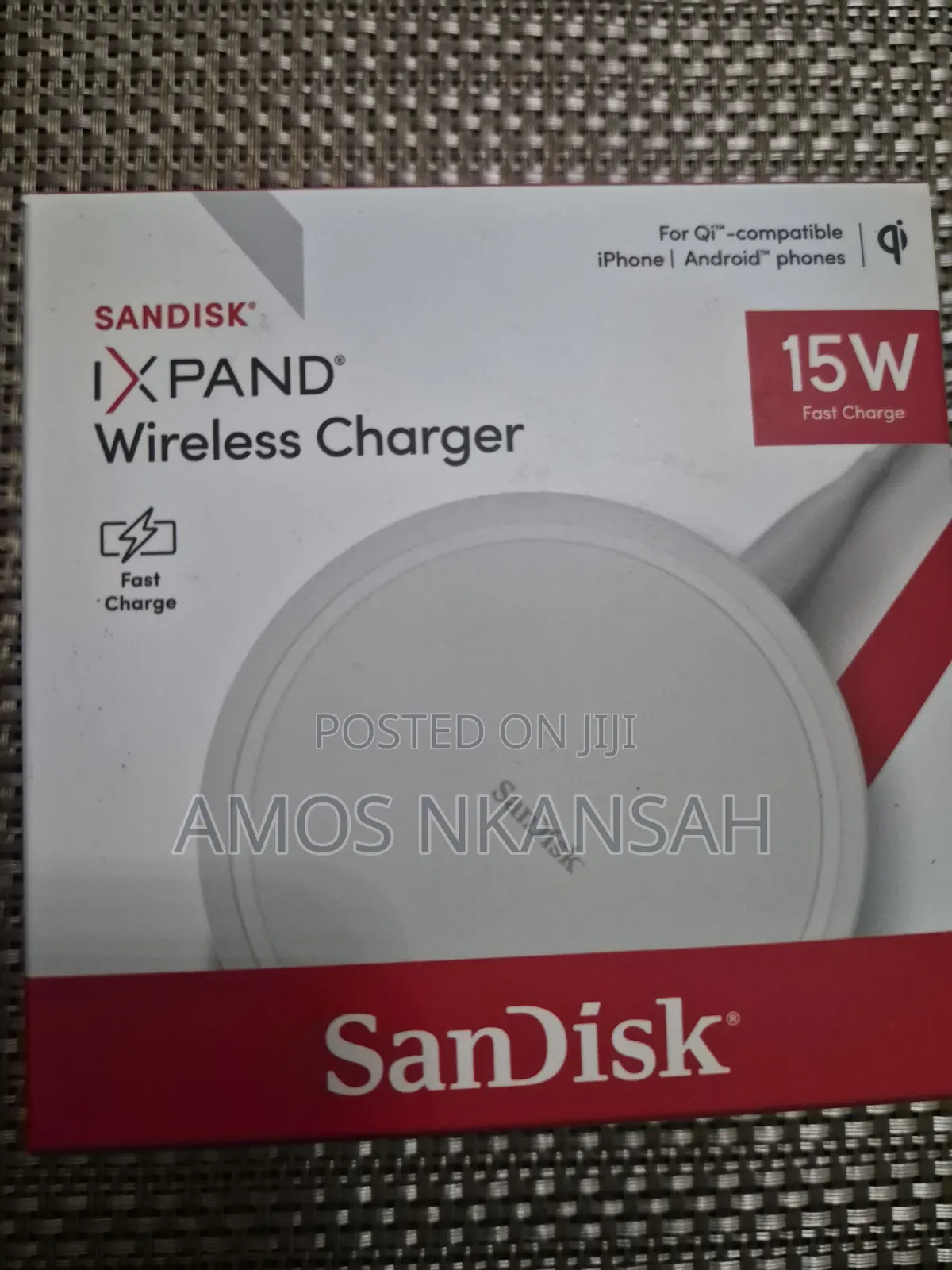 Sandisk Ixpand Wireless Charger 15w
