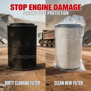 Howo Shacman Truck Air Filter 3046 / 2747 – Strong Dust Filter Kumasi