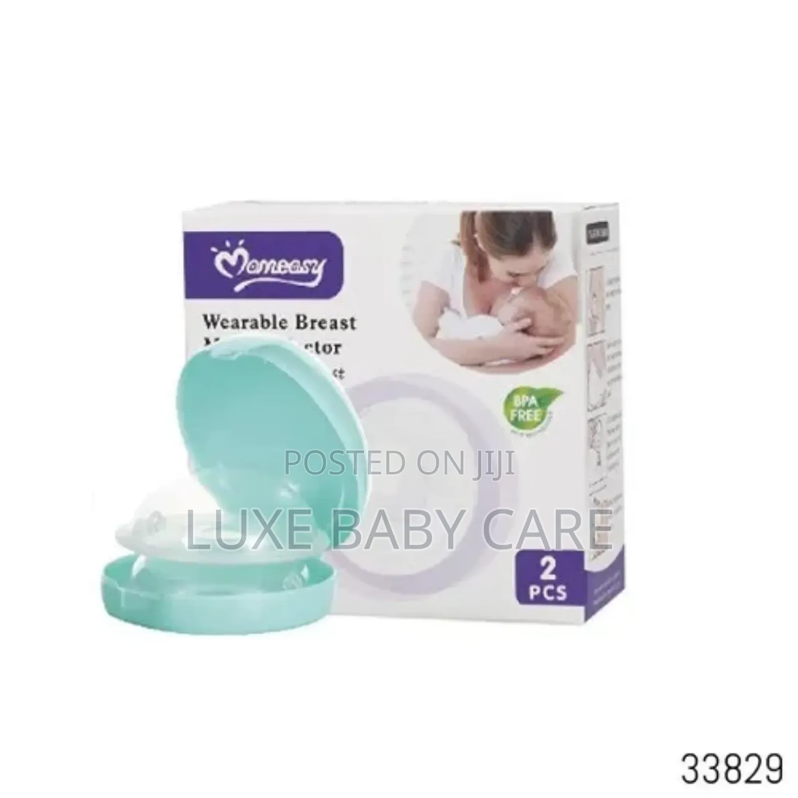 Momeasy Silicone Breast Milk Collector - 2pcs