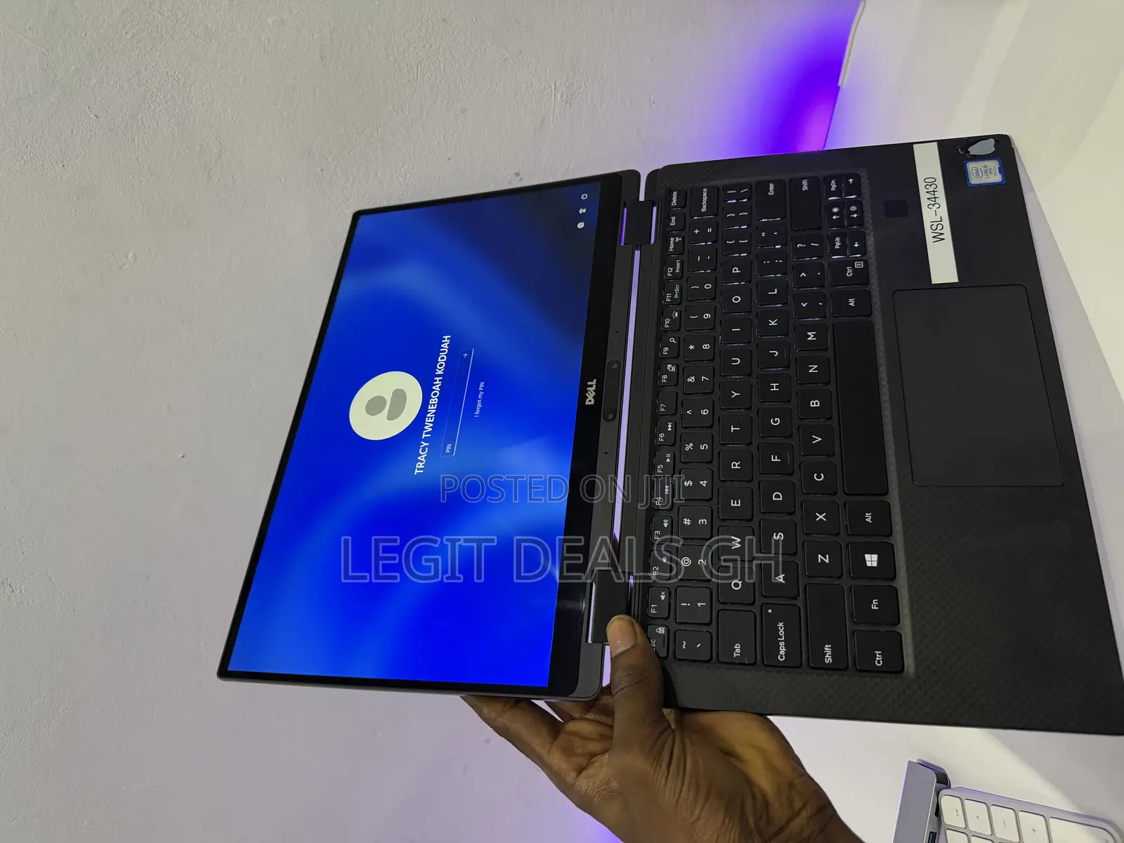 Laptop Dell XPS 13 9365 8GB Intel Core i5 SSD 256GB
