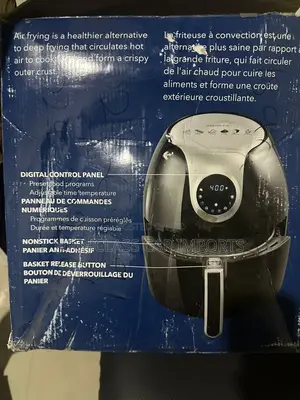 New Air Fryer Imported From Canada