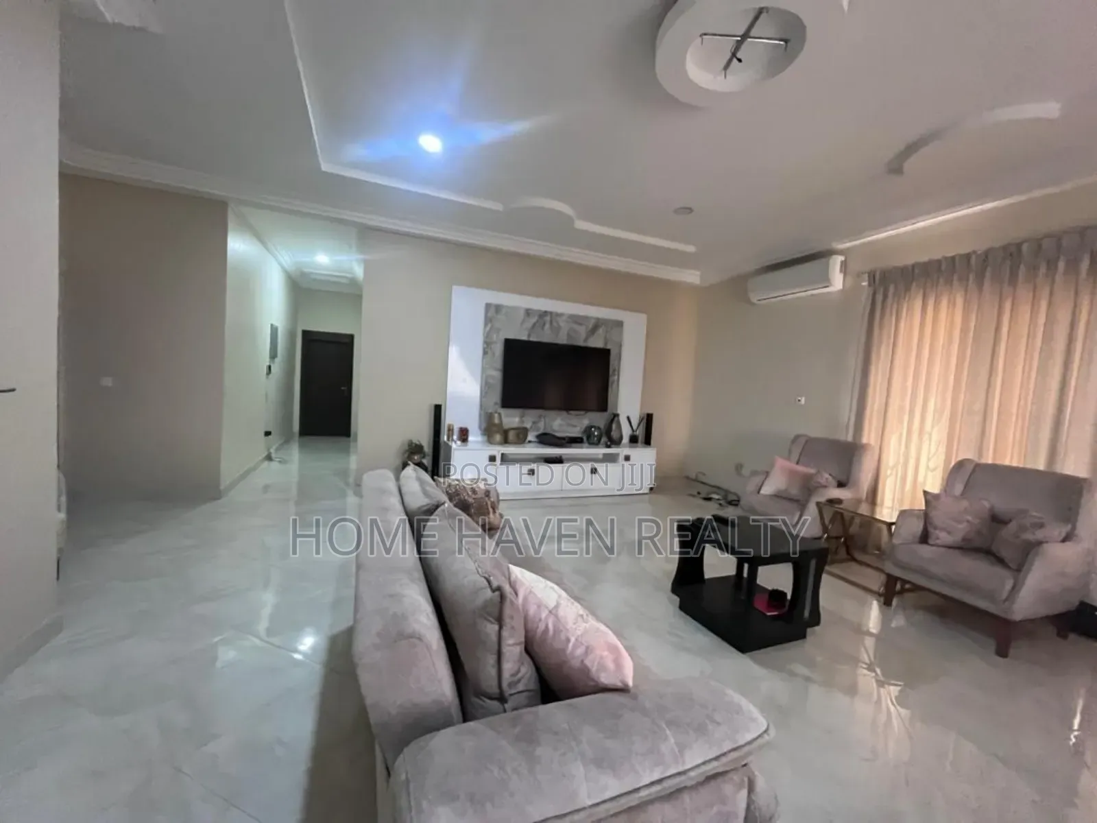 Furnished 4bdrm House in East Airport, Tseaddo for rent