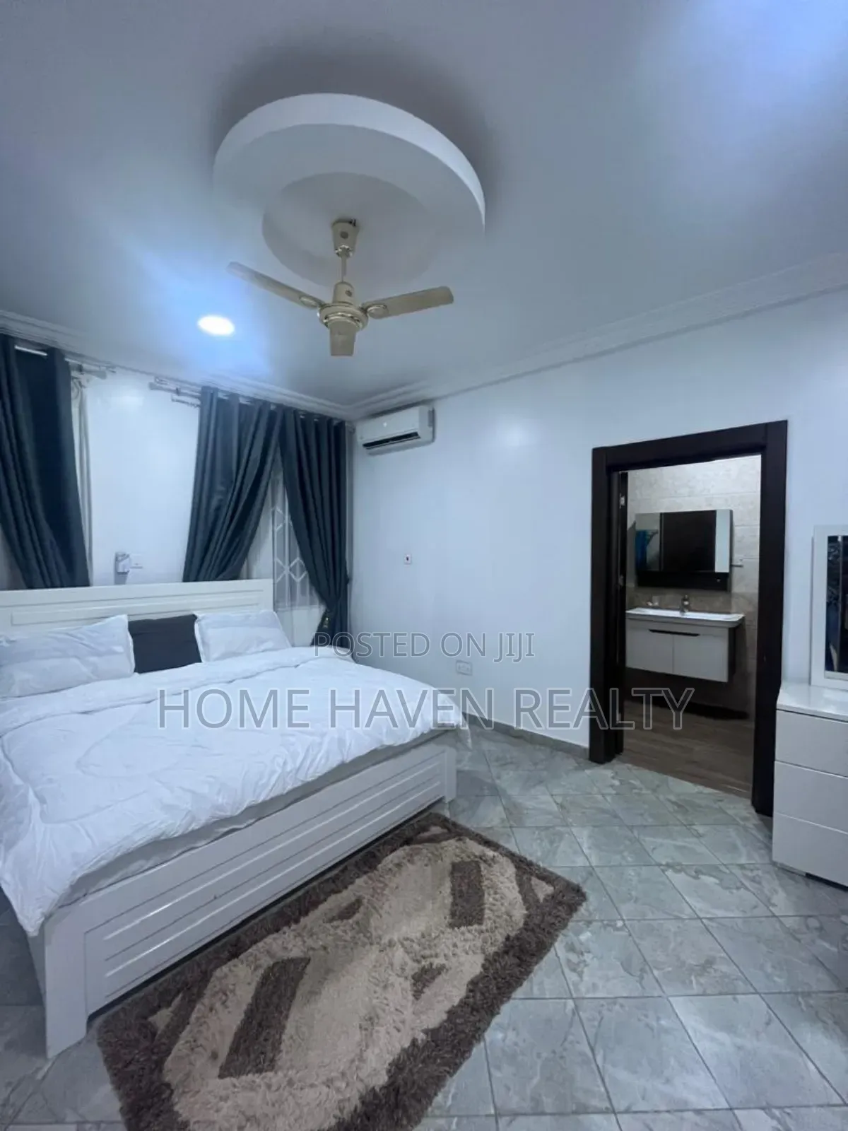 Furnished 4bdrm House in East Airport, Tseaddo for rent