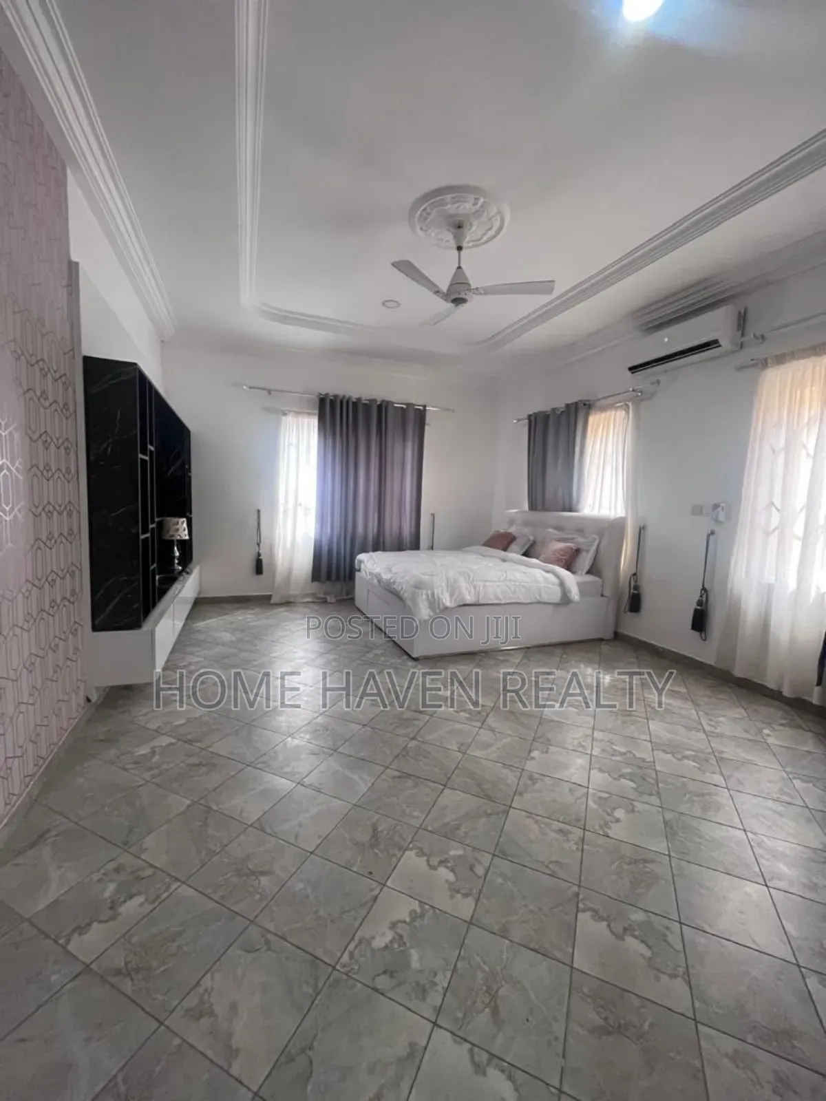 Furnished 4bdrm House in East Airport, Tseaddo for rent