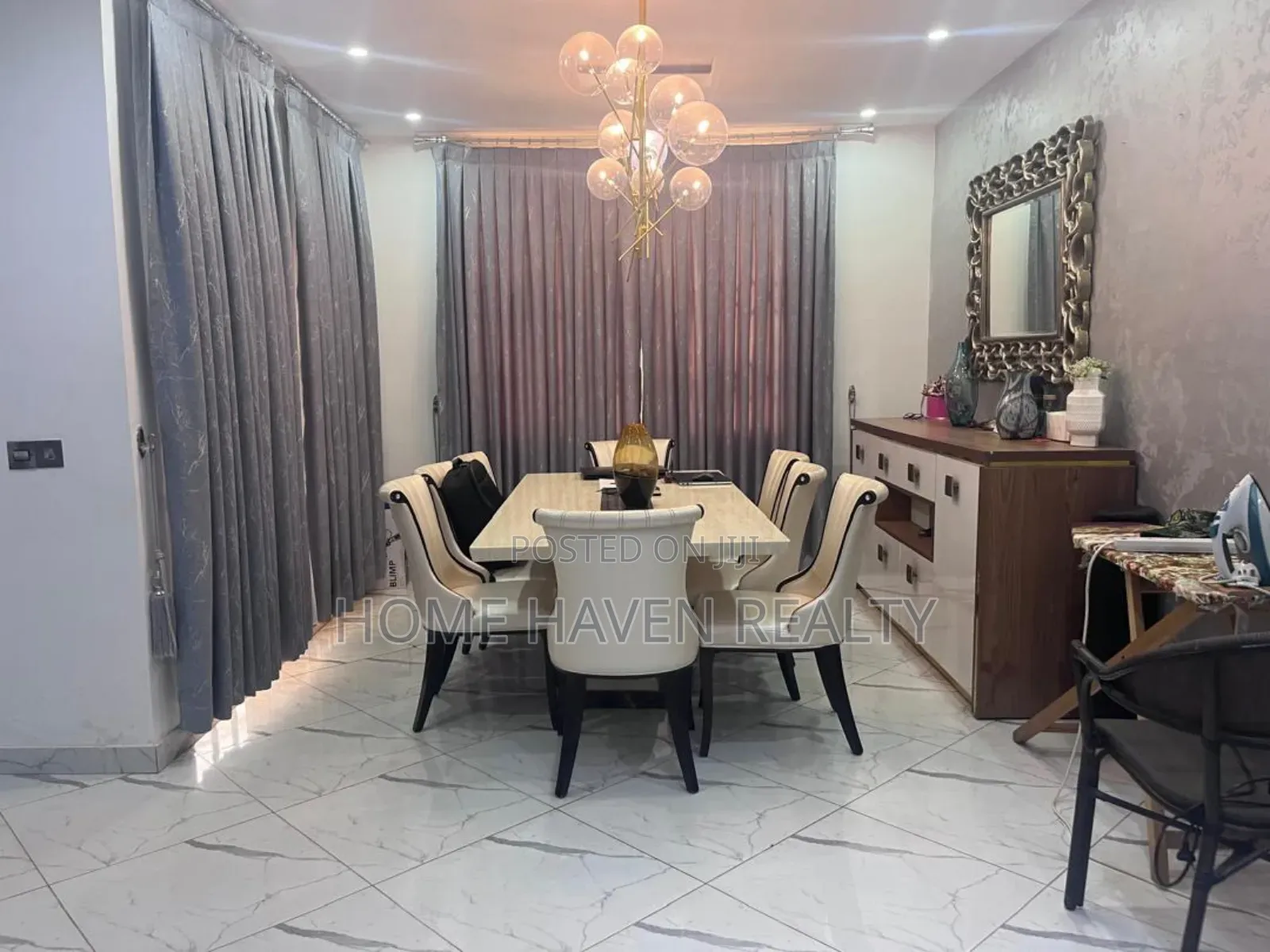Furnished 4bdrm House in East Airport, Tseaddo for rent