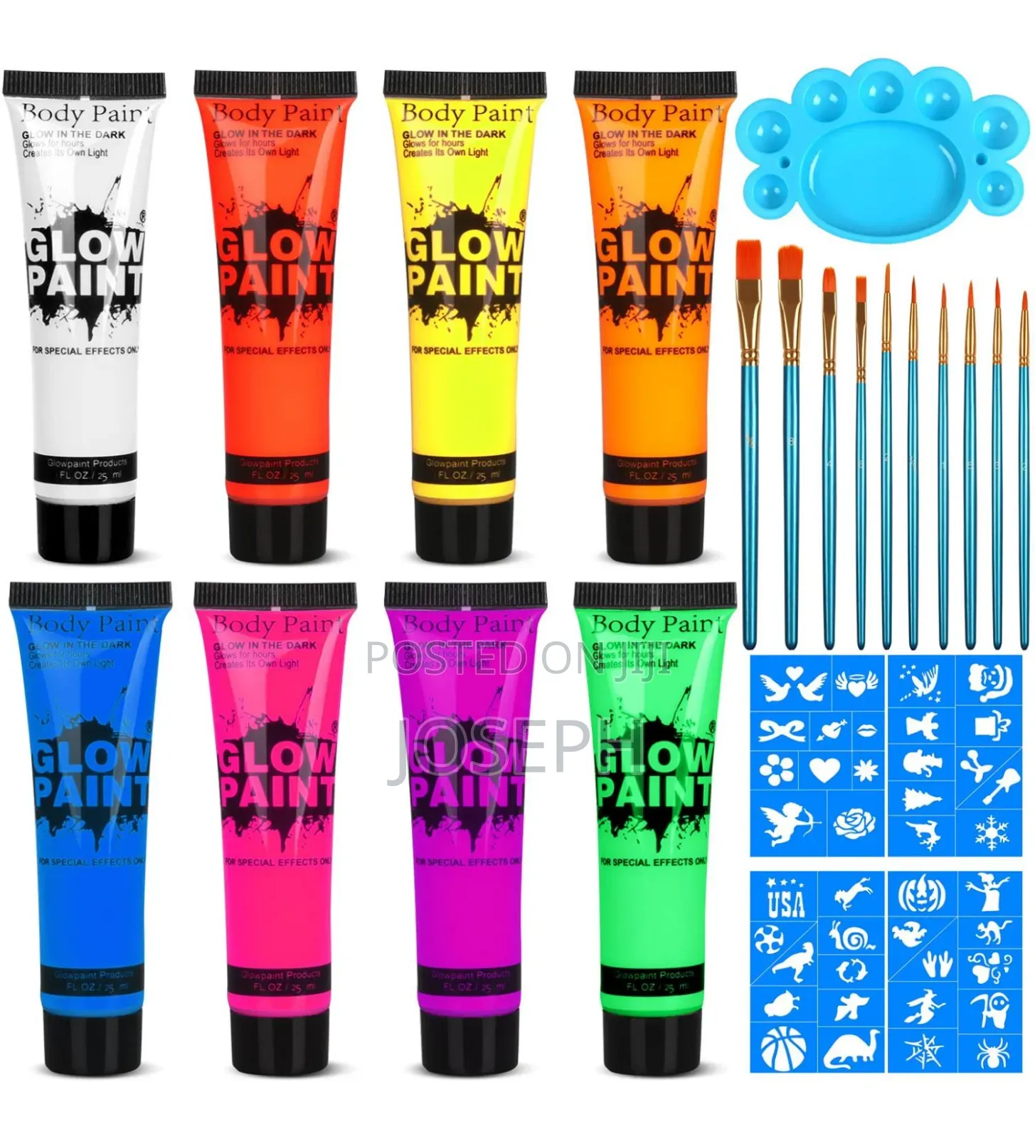 Uv Glow in Dark Multipurpose Paints