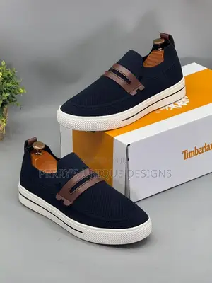 Urbanflex Elite Slip-on Loafers - Navy Blue (White Sole)