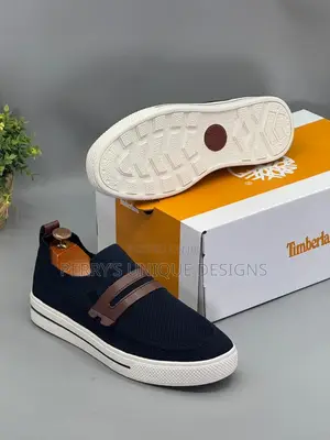 Urbanflex Elite Slip-on Loafers - Navy Blue (White Sole)