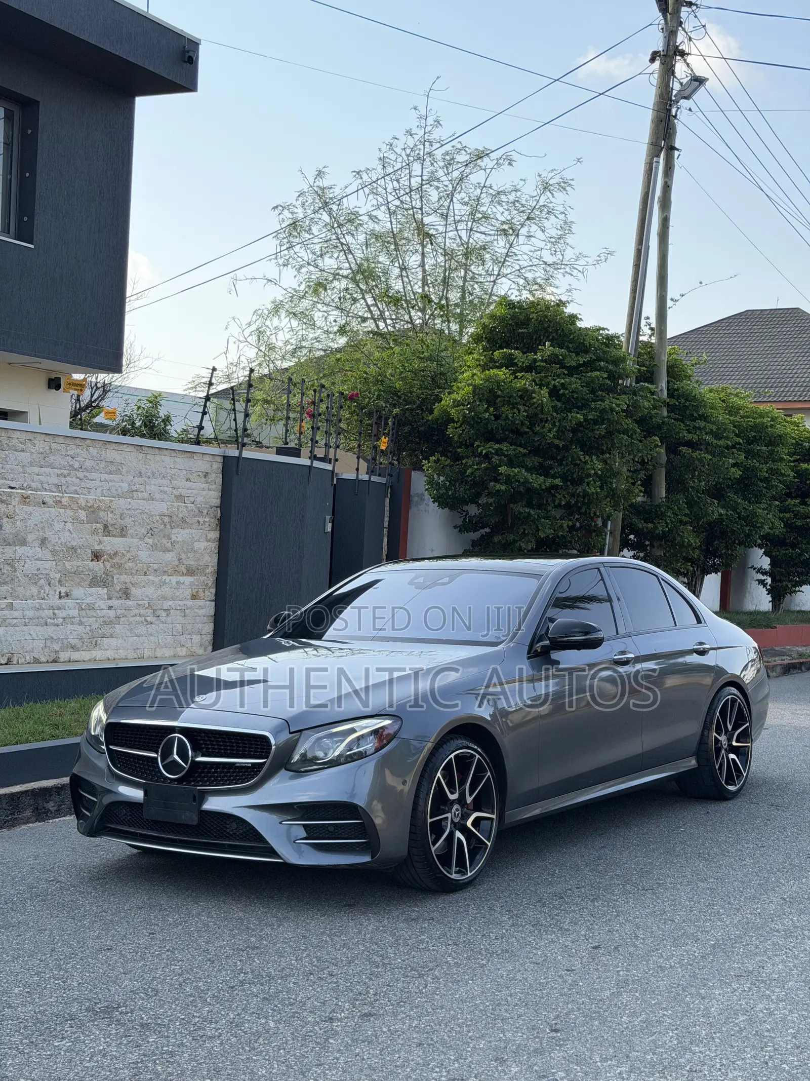 Mercedes-Benz E43 AMG 3.0 AWD 2018 Gray