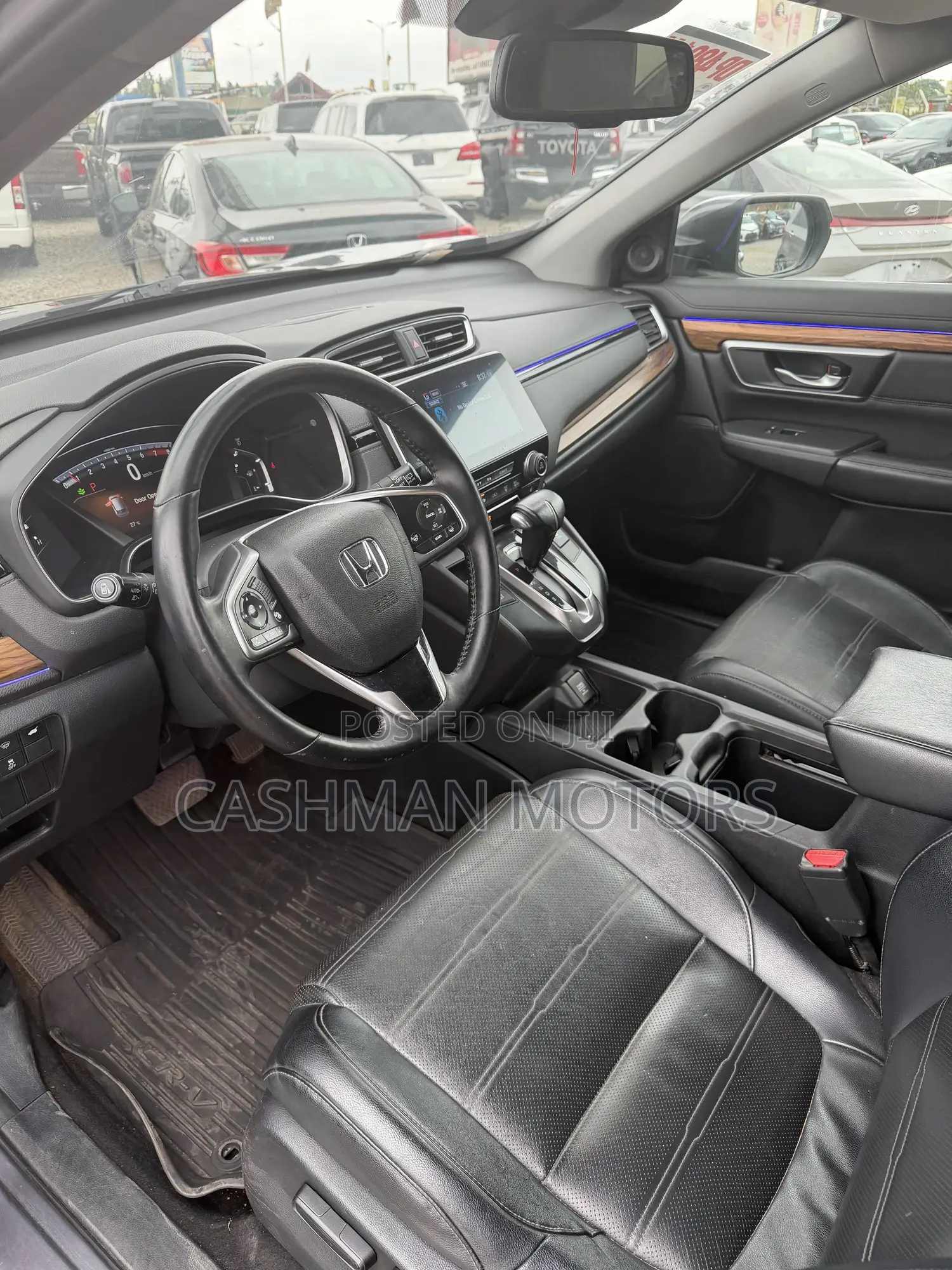 Honda CR-V EX-L 4dr SUV AWD (1.5L 4cyl CVT) 2017 Gray