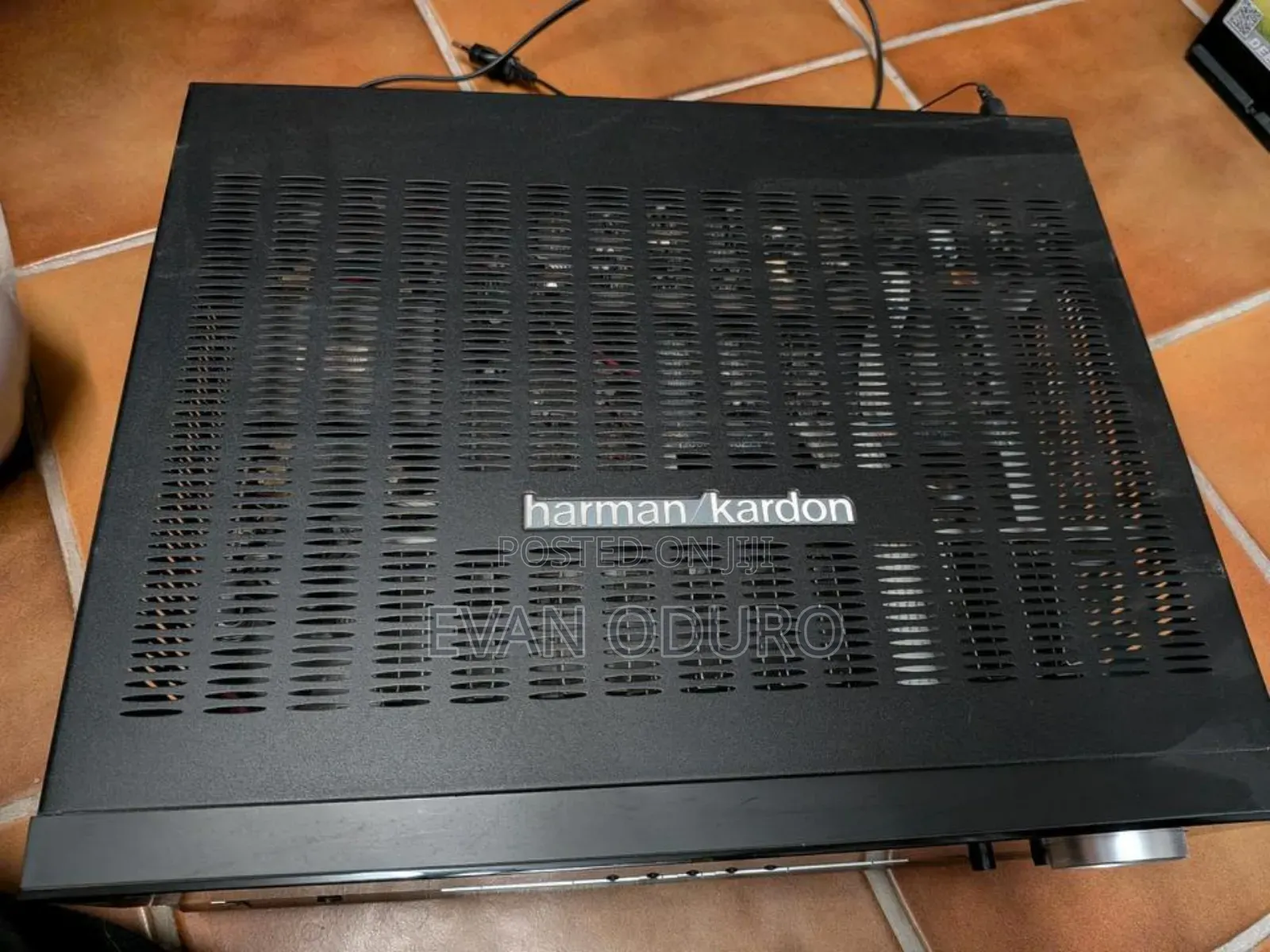Powerful Black Herman Kardon Av Reciever,Radio,Bluetooth,Opti, Aux,Usb
