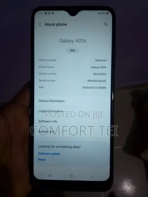 Samsung Galaxy A02S 32 GB Black