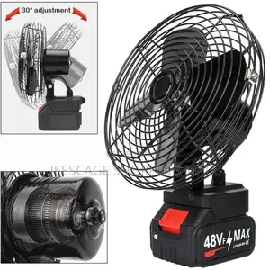 Max Cordless Portable Fan With 30° Tilt Adjustment
