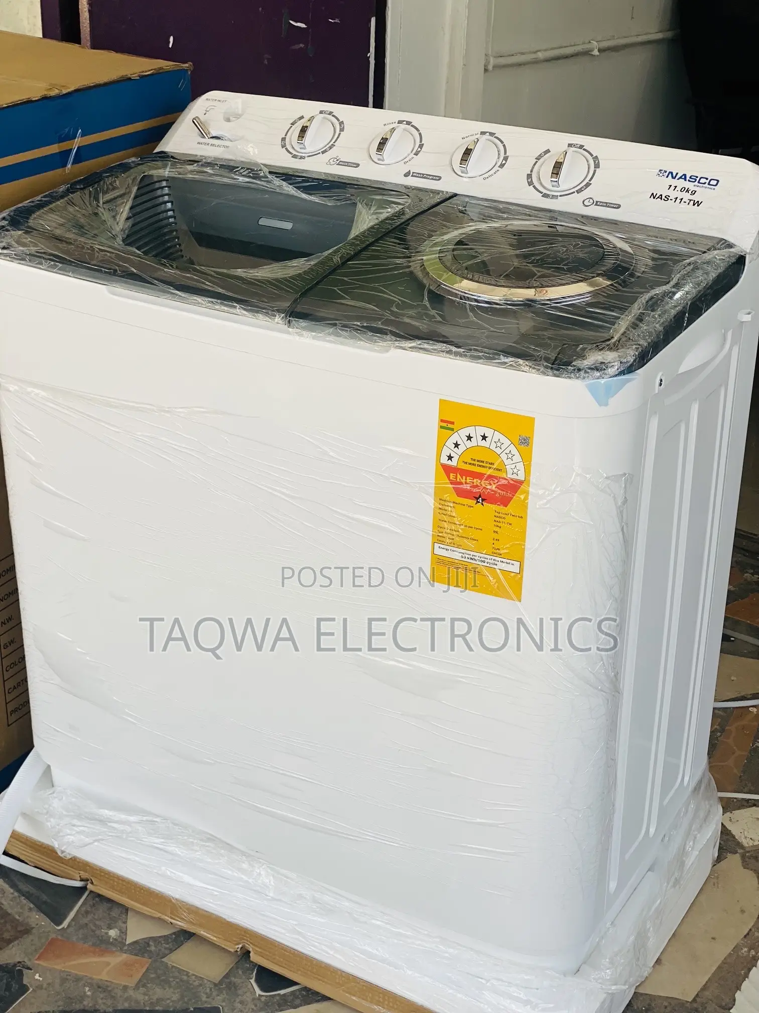 Eloquent Nasco 11.0kg Semi Automatic Washing Machine