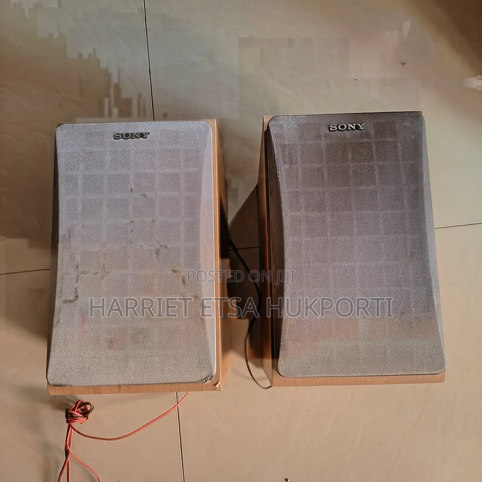 Powerful Sony Speakers With Players From the Uk(Used)