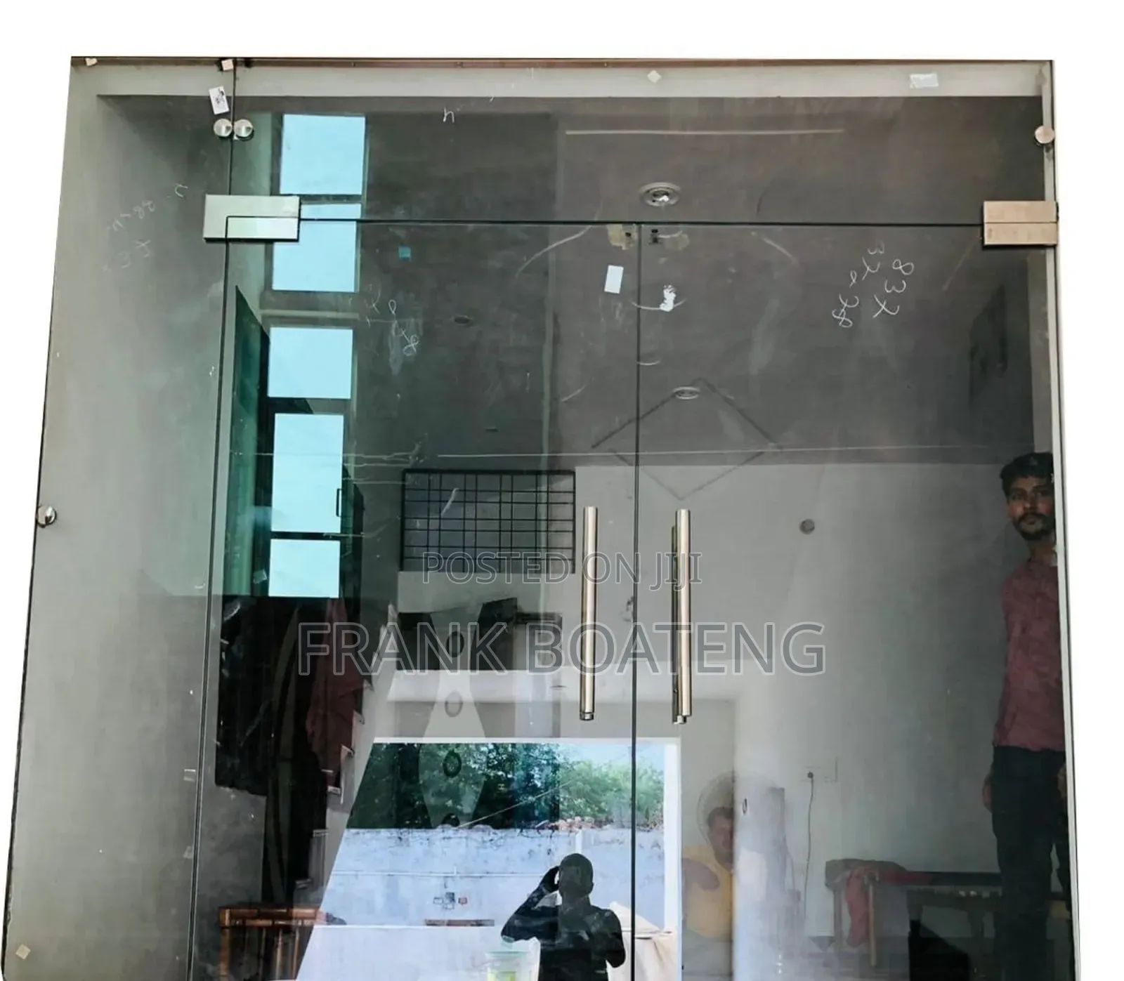 Tempered Double Glazz Doorr