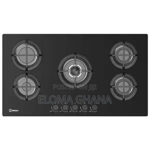Sigma 5 Burner 90cm Built-in Gas Hob Featuring Glass Mirror Finish