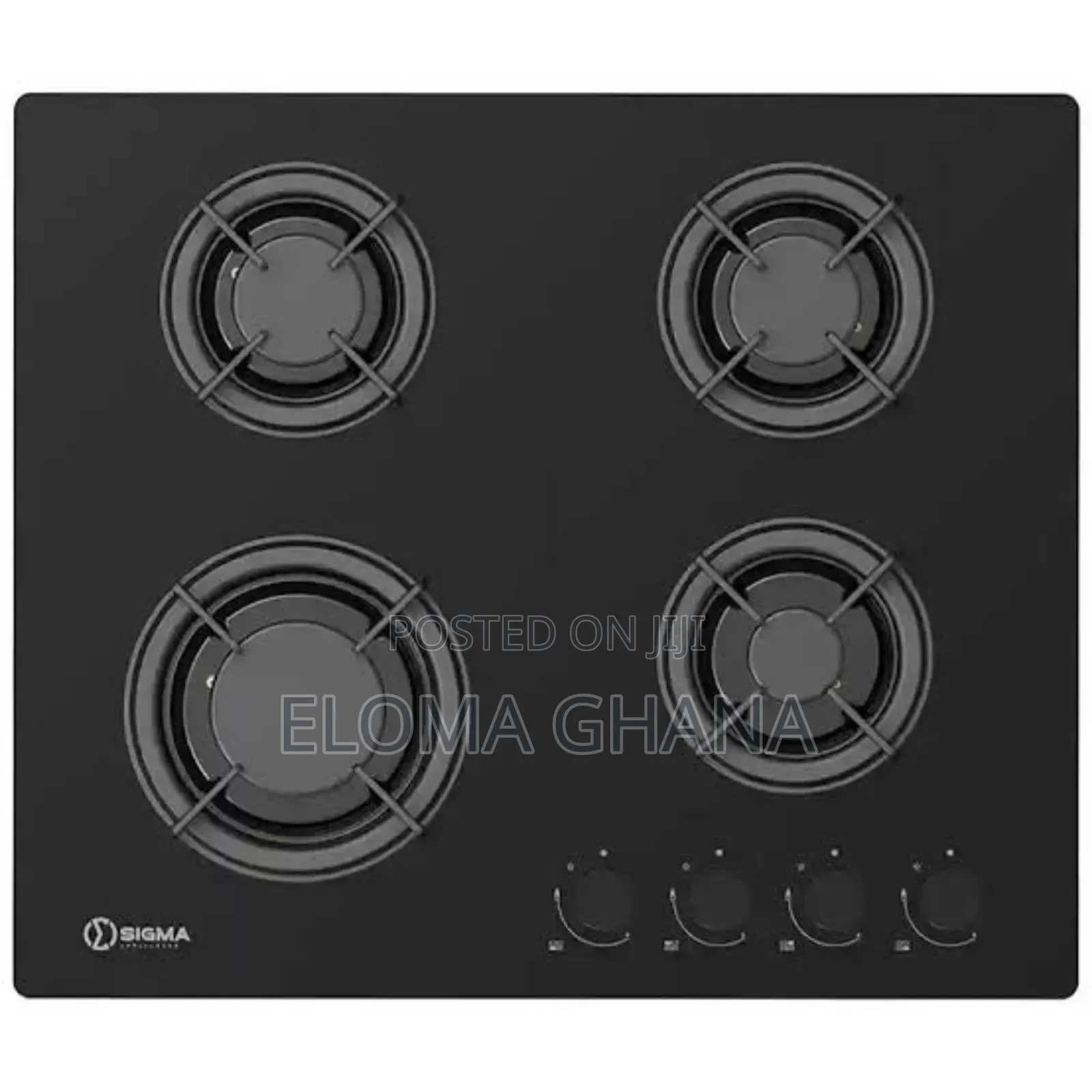 The Sbi-Ghob-M60gj402 the Sigma 4-Burner 60cm Built-in Gas Hob.