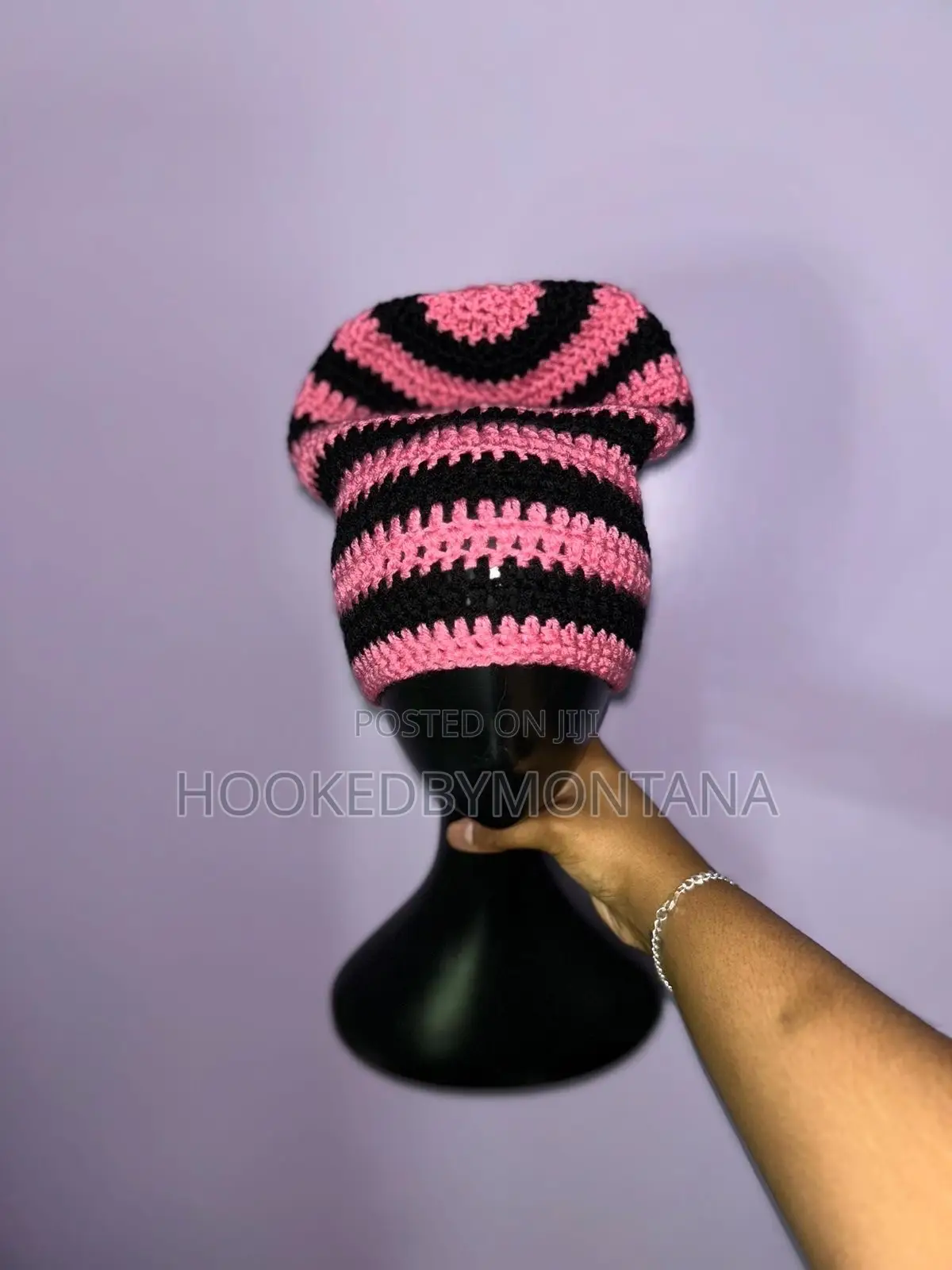 Crotchet Slouch Beanie