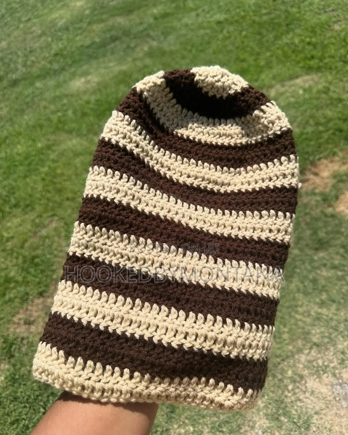 Crotchet Slouch Beanie
