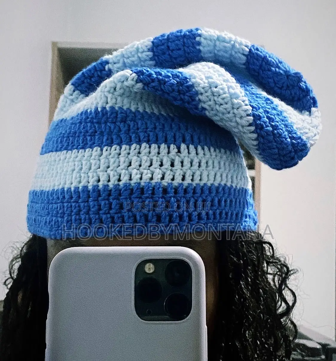 Crotchet Slouch Beanie