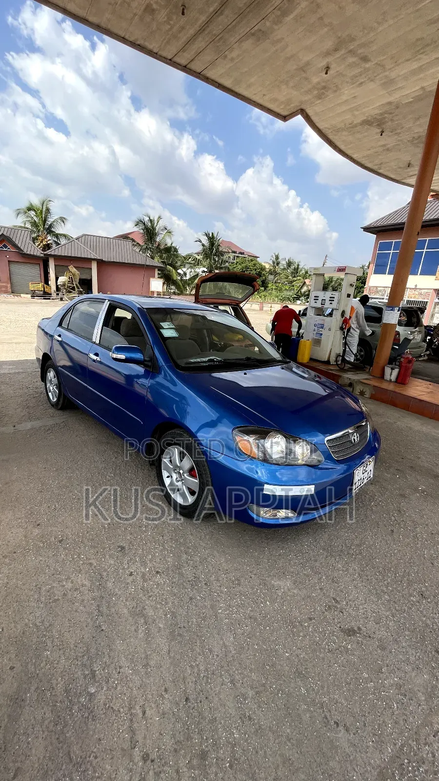 Toyota Corolla 2008 Blue