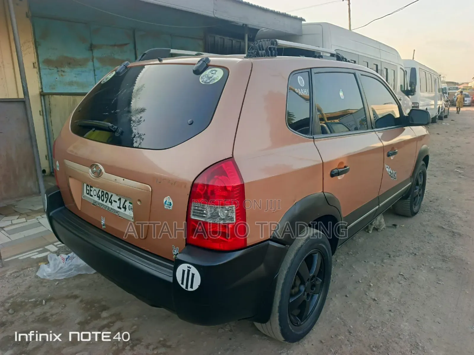 Hyundai Tucson 2005 Brown