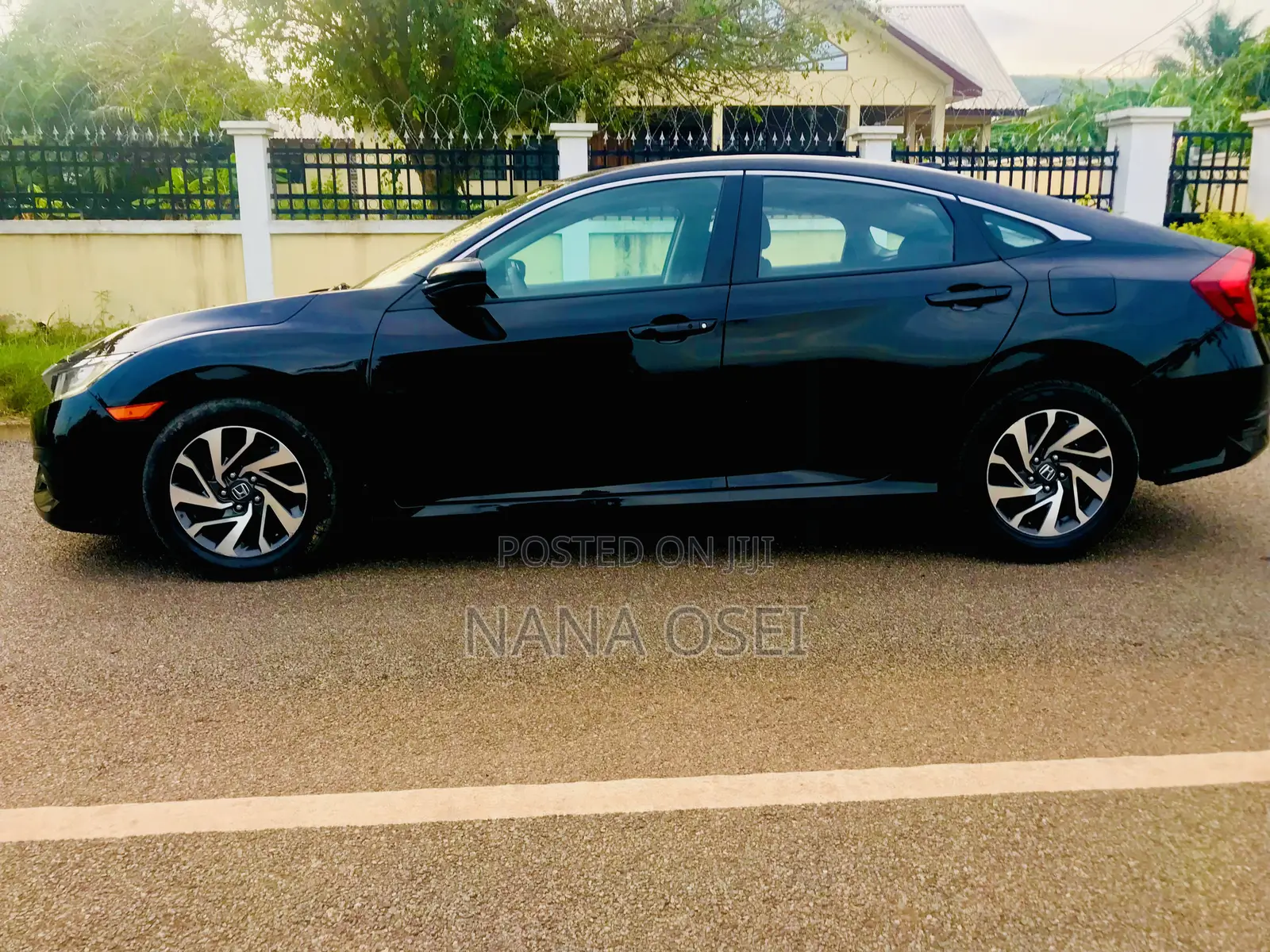 Honda Civic EX 4dr Sedan (2.0L 4cyl) 2017 Black