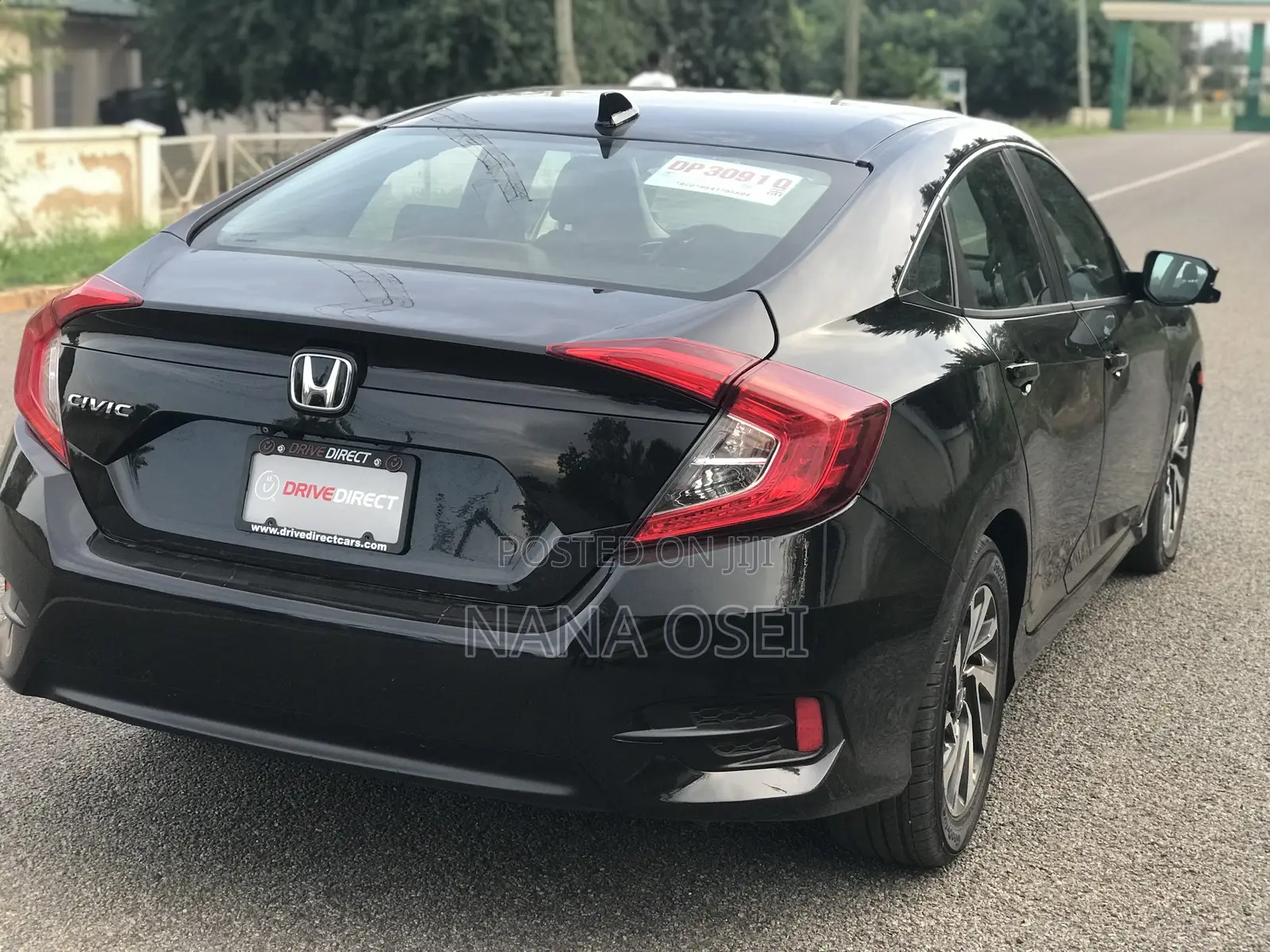 Honda Civic EX 4dr Sedan (2.0L 4cyl) 2017 Black