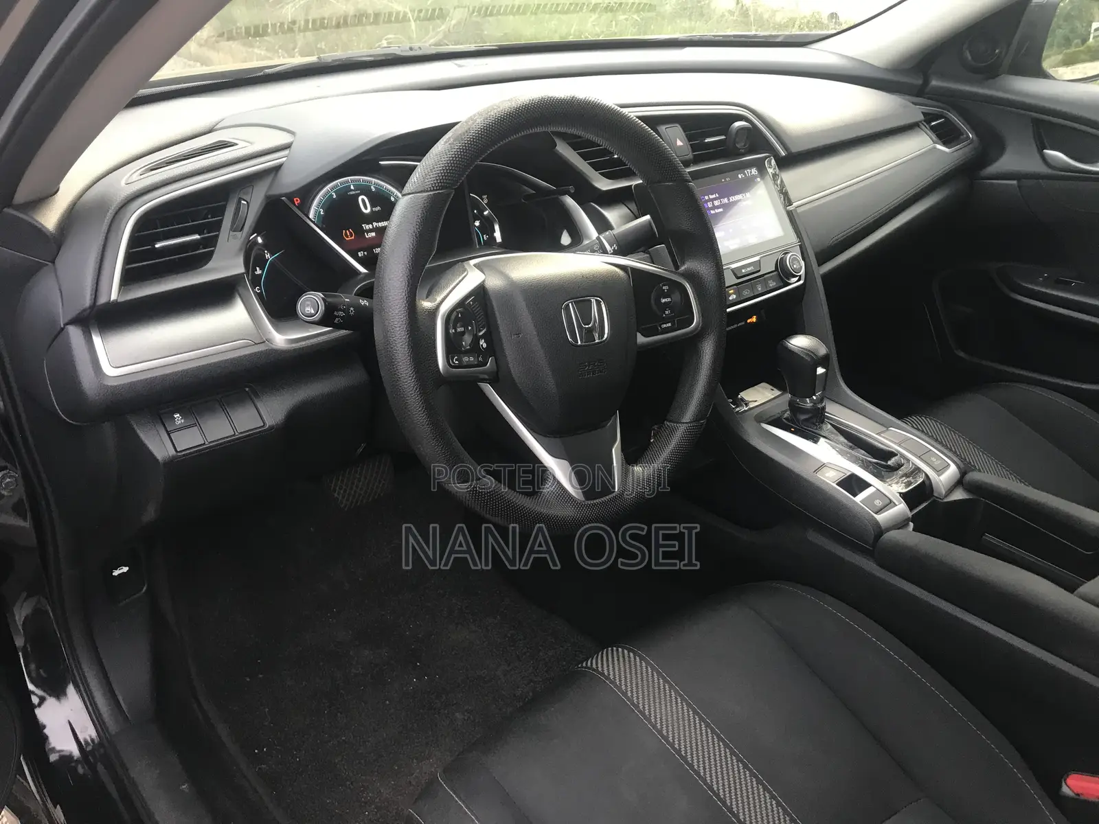 Honda Civic EX 4dr Sedan (2.0L 4cyl) 2017 Black