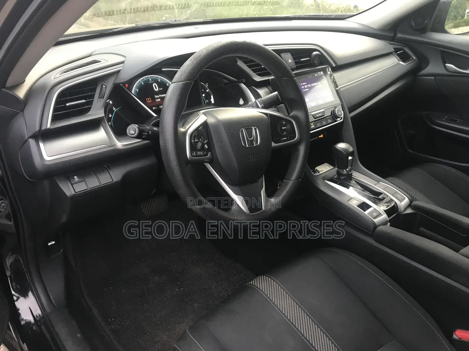Honda Civic EX 4dr Sedan (2.0L 4cyl) 2017 Black