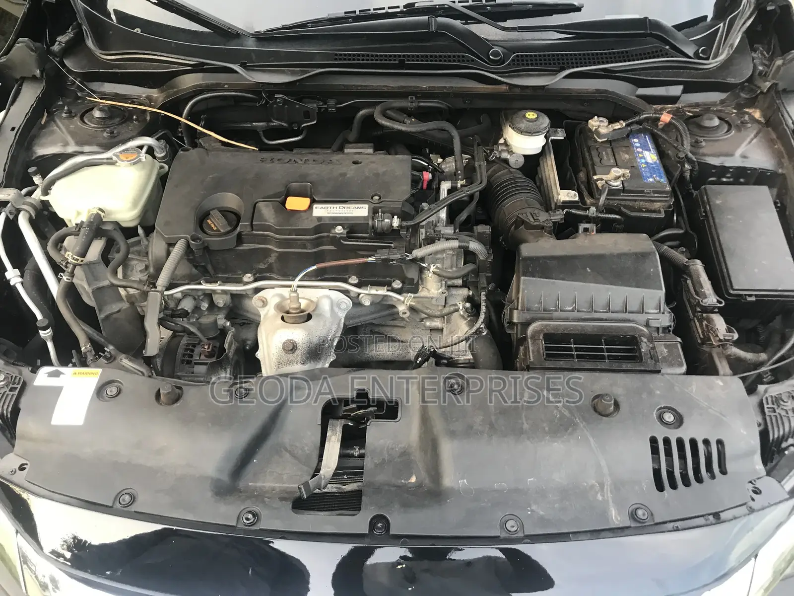 Honda Civic EX 4dr Sedan (2.0L 4cyl) 2017 Black