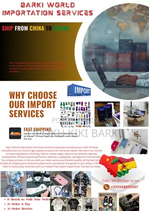Goods Importation From China To Ghana