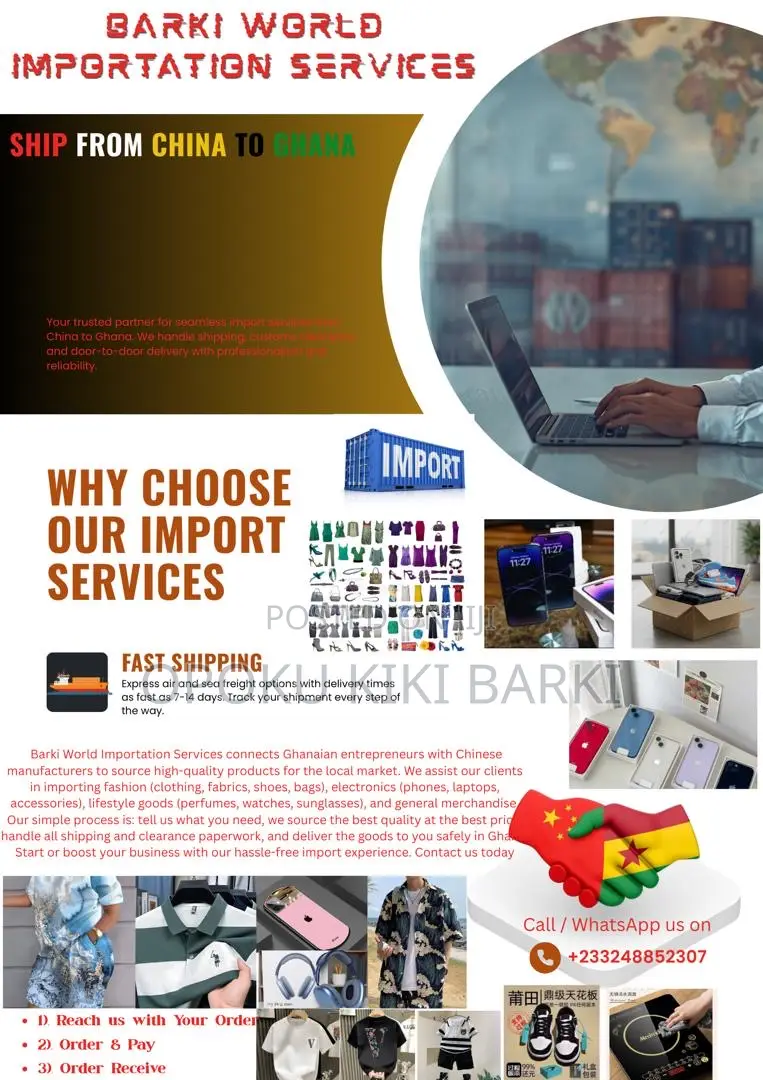 Goods Importation From China To Ghana