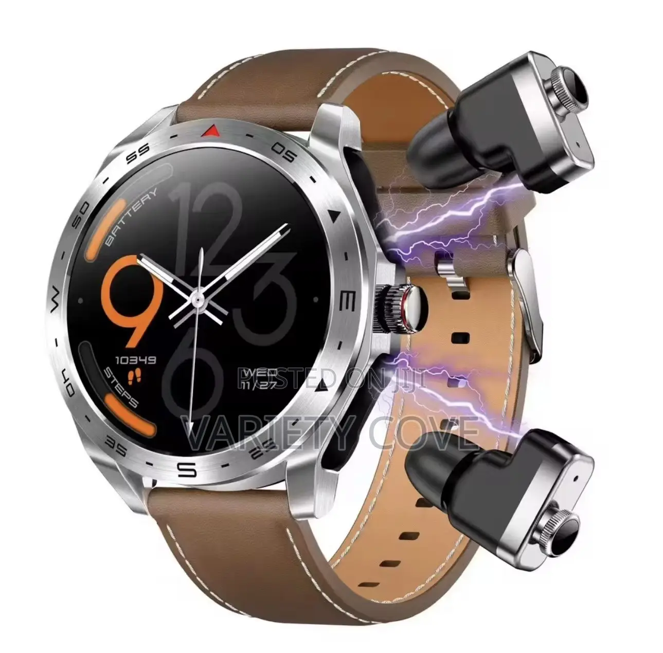 2in 1 Smartwatch(Ip67waterproof) With Multi-Sports Fitness Tracking .