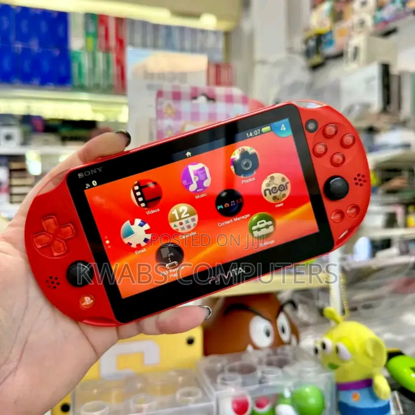 Red Playstation Vita