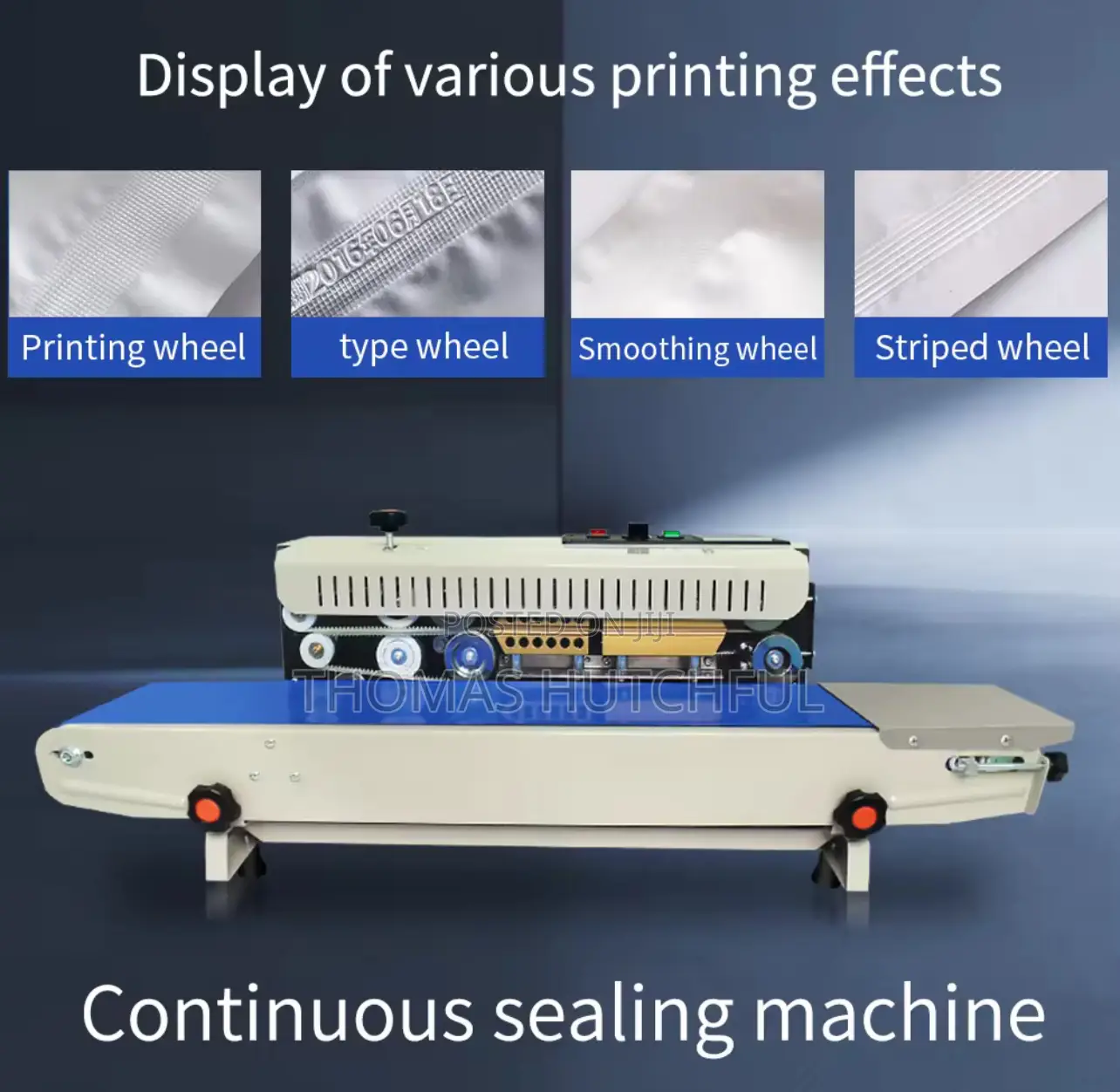 Fr900 Continuous Sealing Machine
