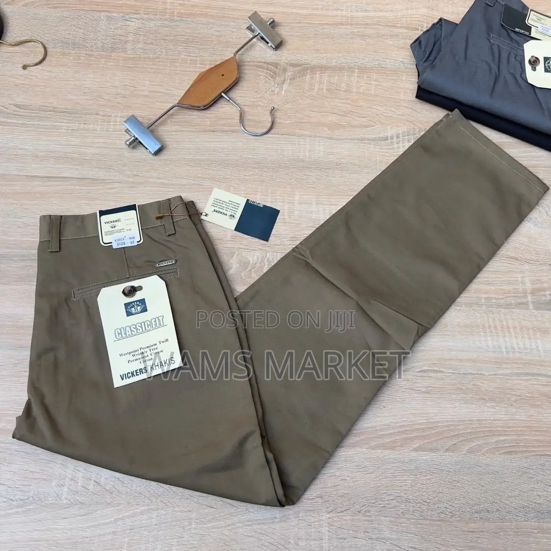 Vickers Khaki Trousers