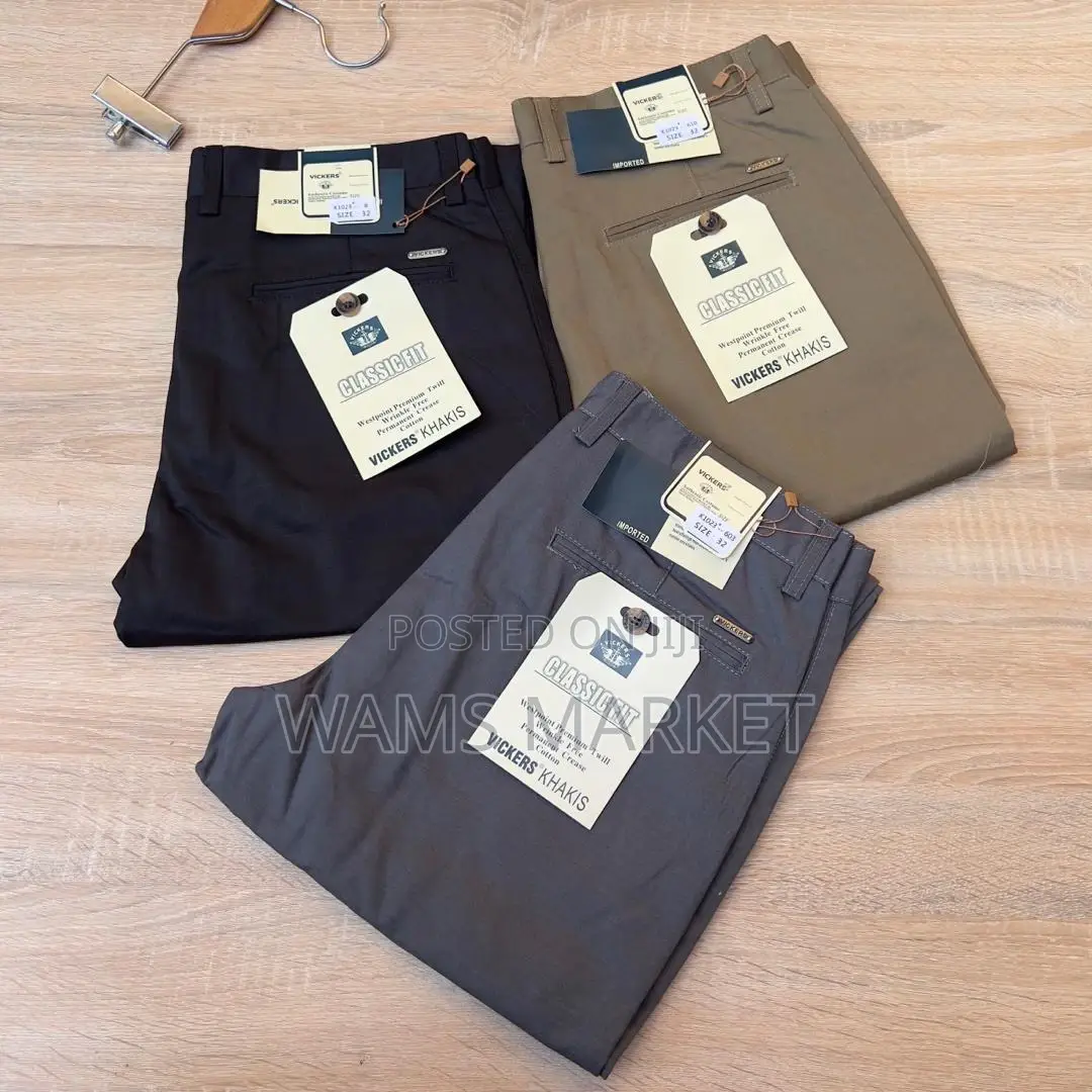 Vickers Khaki Trousers